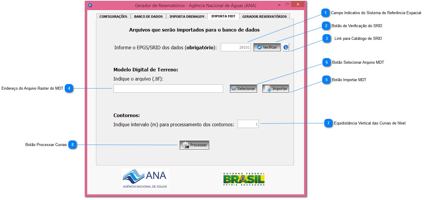 Importar e Processar Arquivo do MDT